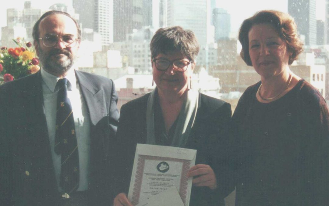 Roula Tsiatis won the GACL logo competition