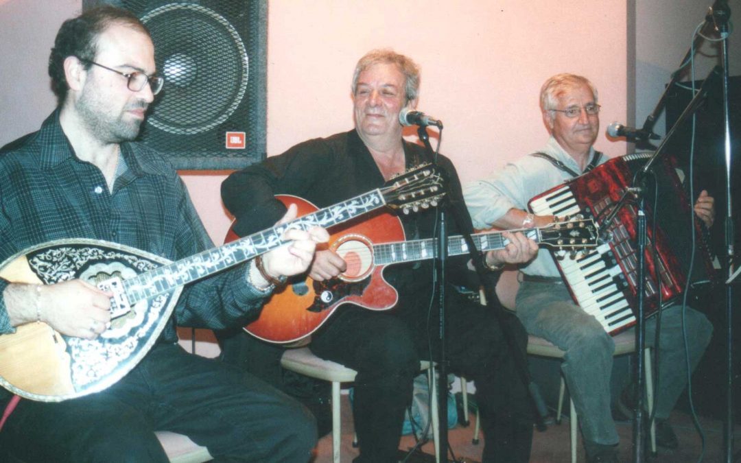 The musical trio who entertained us for years in our dinner dances