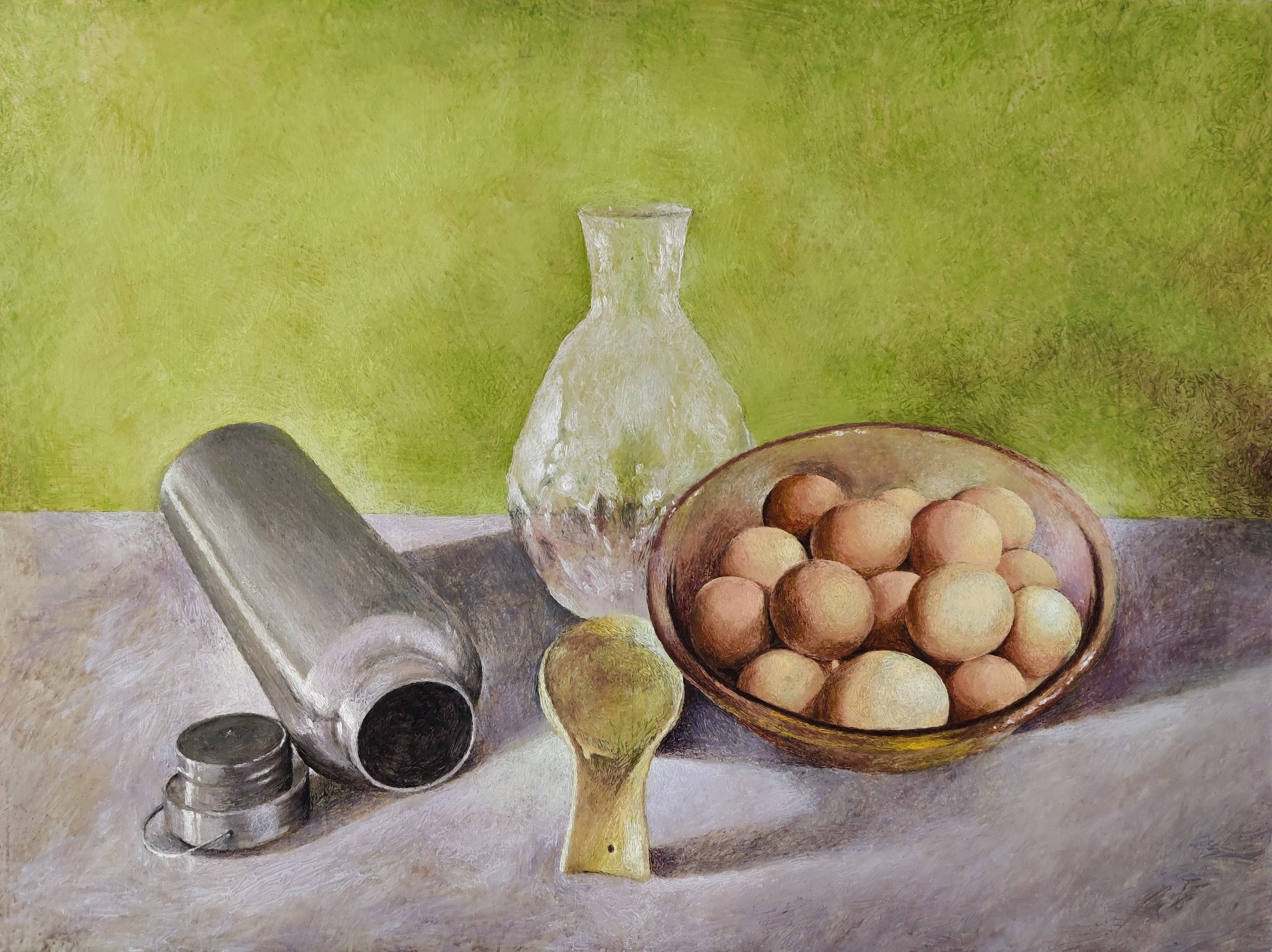 Still Life with eggs